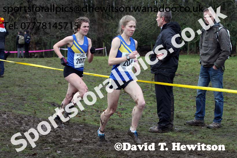 Senior womens Northern Cross Country, Knowsley Safari Park. Photo: David T. Hewitson/Sports for All Pics